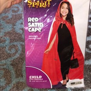 Red Hooded Cape